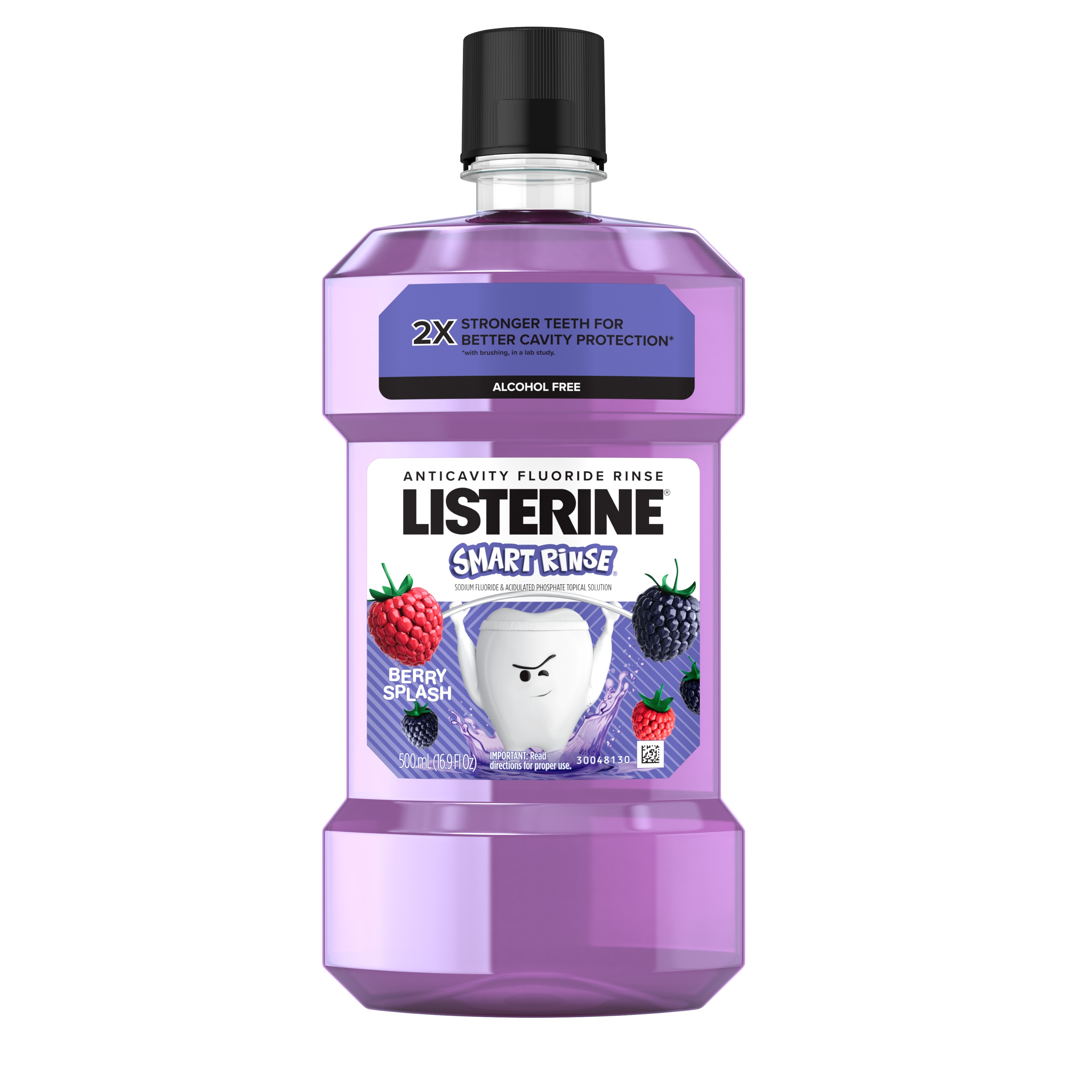 Listerine Smart Rinse Berry Splash mouthwash front