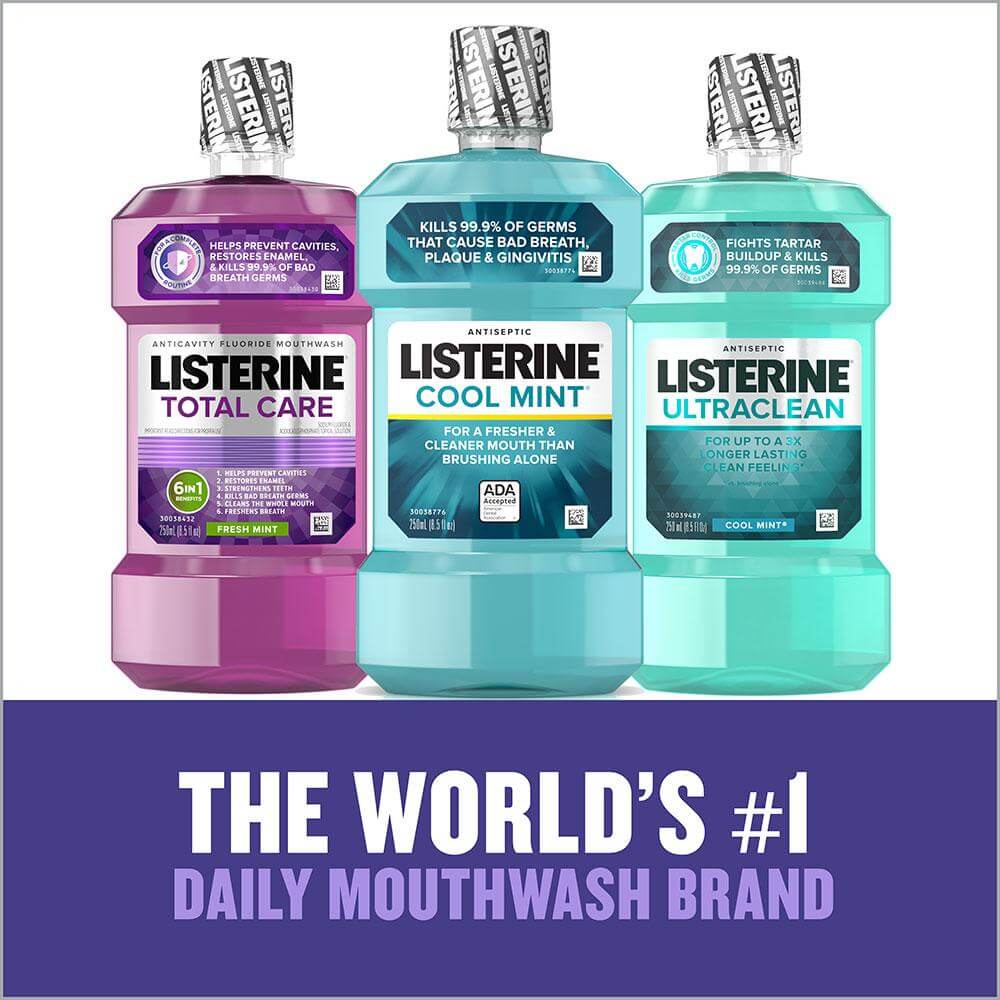 Total Care Anticavity Fluoride Mouthwash Fresh Mint Listerine