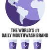 Listerine is the world's number 1 mouthwash brand