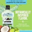 Listerine® Coconut & Lime Blend Mouthwash with botanically inspired flavors