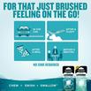 listerine ready tabs soft mint for that just brushed feeling on the go chart