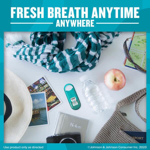Have fresh breath anytime anywhere with Listerine Cool Mint PocketMist