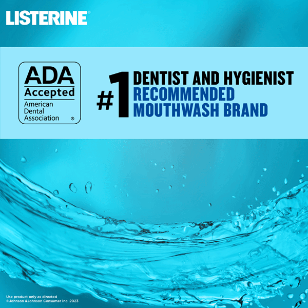 Listerine Clinical Solutions Breath Defense Mouthwash ADA Approved