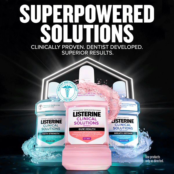 Superpowered Solutions from Listerine