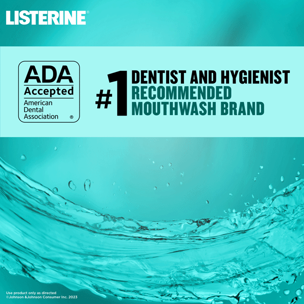 Listerine Clinical Solutions Teeth Strength Mouthwash ADA Approved