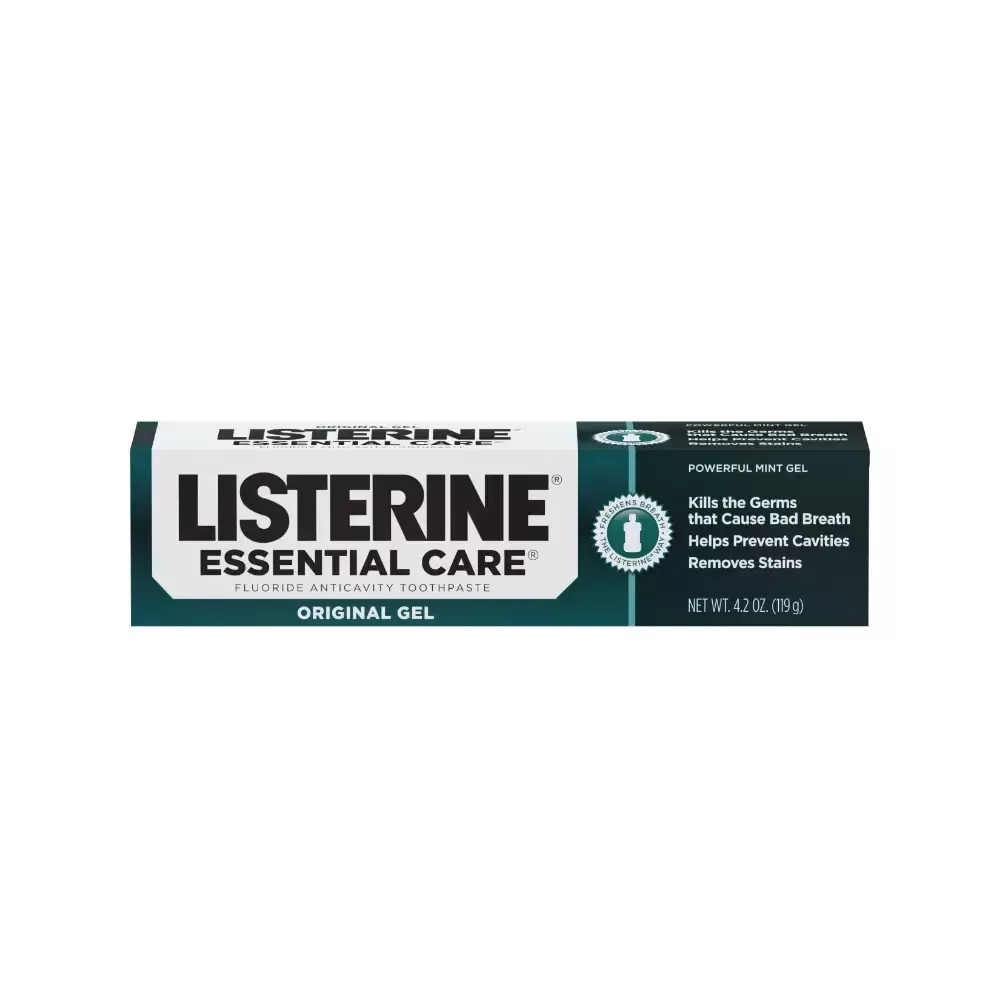 LISTERINE ESSENTIAL CARE® Fluoride Anticavity Toothpaste