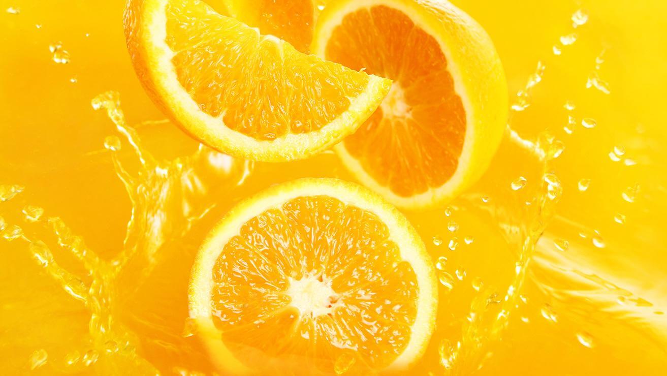 Acidic drinks oranges image