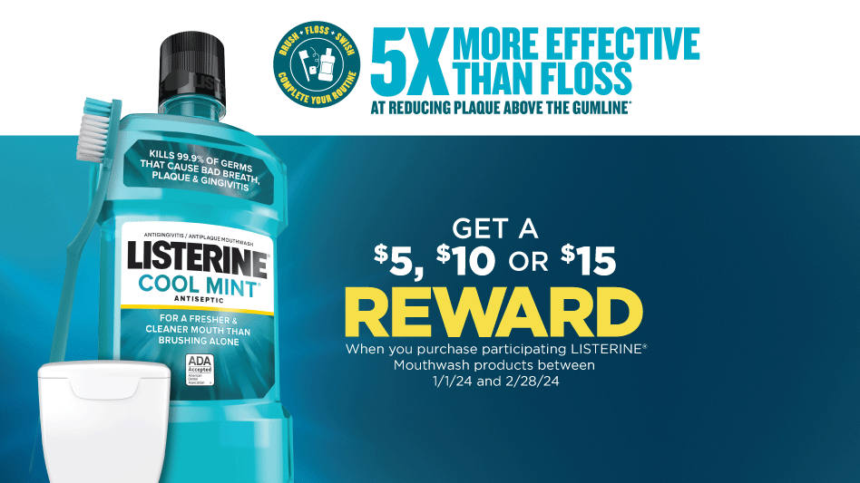 Mouthwash And Care Listerine