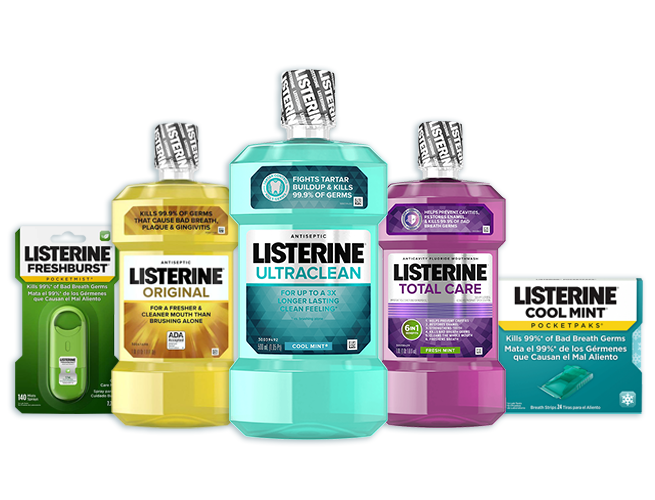 Listerine Fresh Breath solutions
