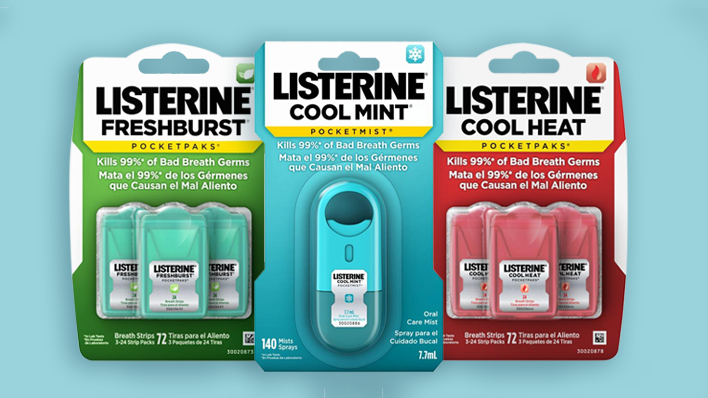 LISTERINE® on-the-go products