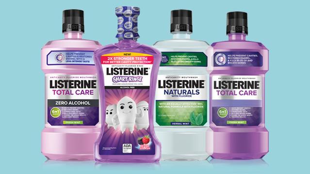 LISTERINE® anti-cavity mouthwash products