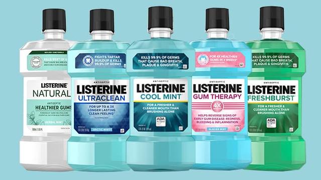 LISTERINE® mouthwash products