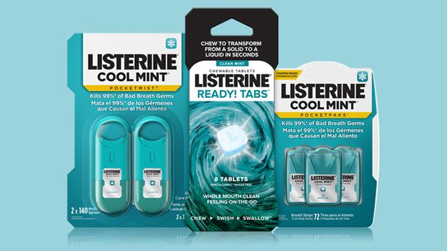 LISTERINE® on-the-go products