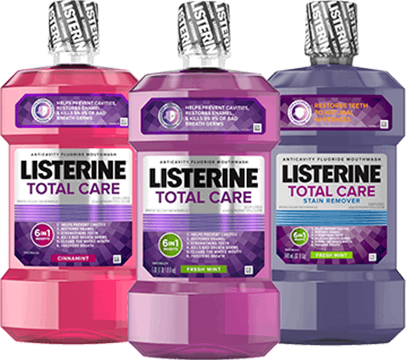 Listerine Total Care Mouthwash Collection