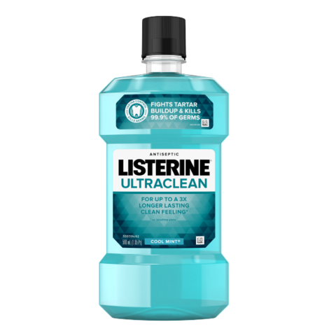 LISTERINE® ULTRACLEAN®  Tartar Control Antiseptic Mouthwash COOL MINT®