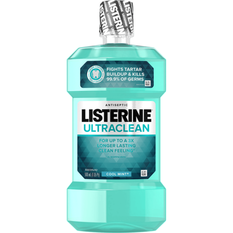 LISTERINE® ULTRACLEAN®  Tartar Control Antiseptic Mouthwash COOL MINT®