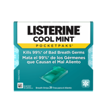LISTERINE® POCKETPAKS® Fresh Breath Strips COOL MINT®