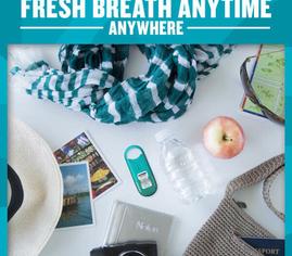 Have fresh breath anytime anywhere with Listerine Cool Mint PocketMist
