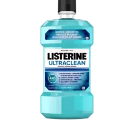 LISTERINE® ULTRACLEAN® COOL MINT® Antiseptic Mouthwash front